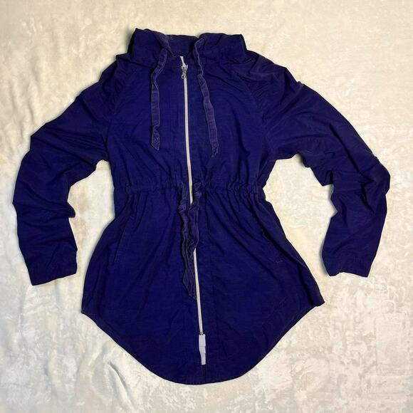 Lululemon Cinch Waist Jacket Women's 6 Hoodie Full Zip Athleisure Lagenlook - Picture 3 of 14